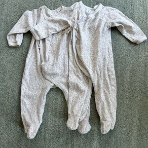 Jamie Kay Baby Girl Sleeper Set Of 2 Floral 1 Year Old Organic Cotton Feminine